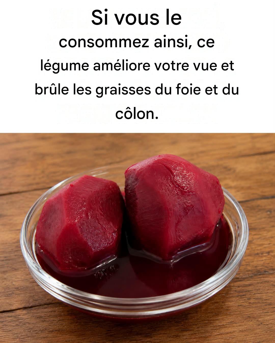 Le légume qui améliore la vue, élimine les graisses du foie et purifie le côlon