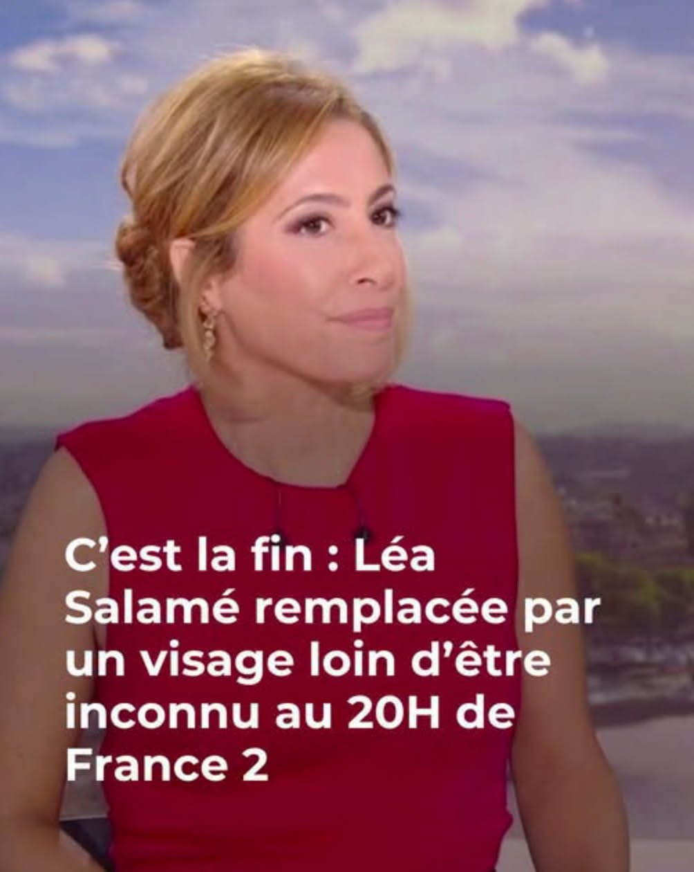 Léa Salamé remplacée : un visage bien connu débarque au 20H de France 2