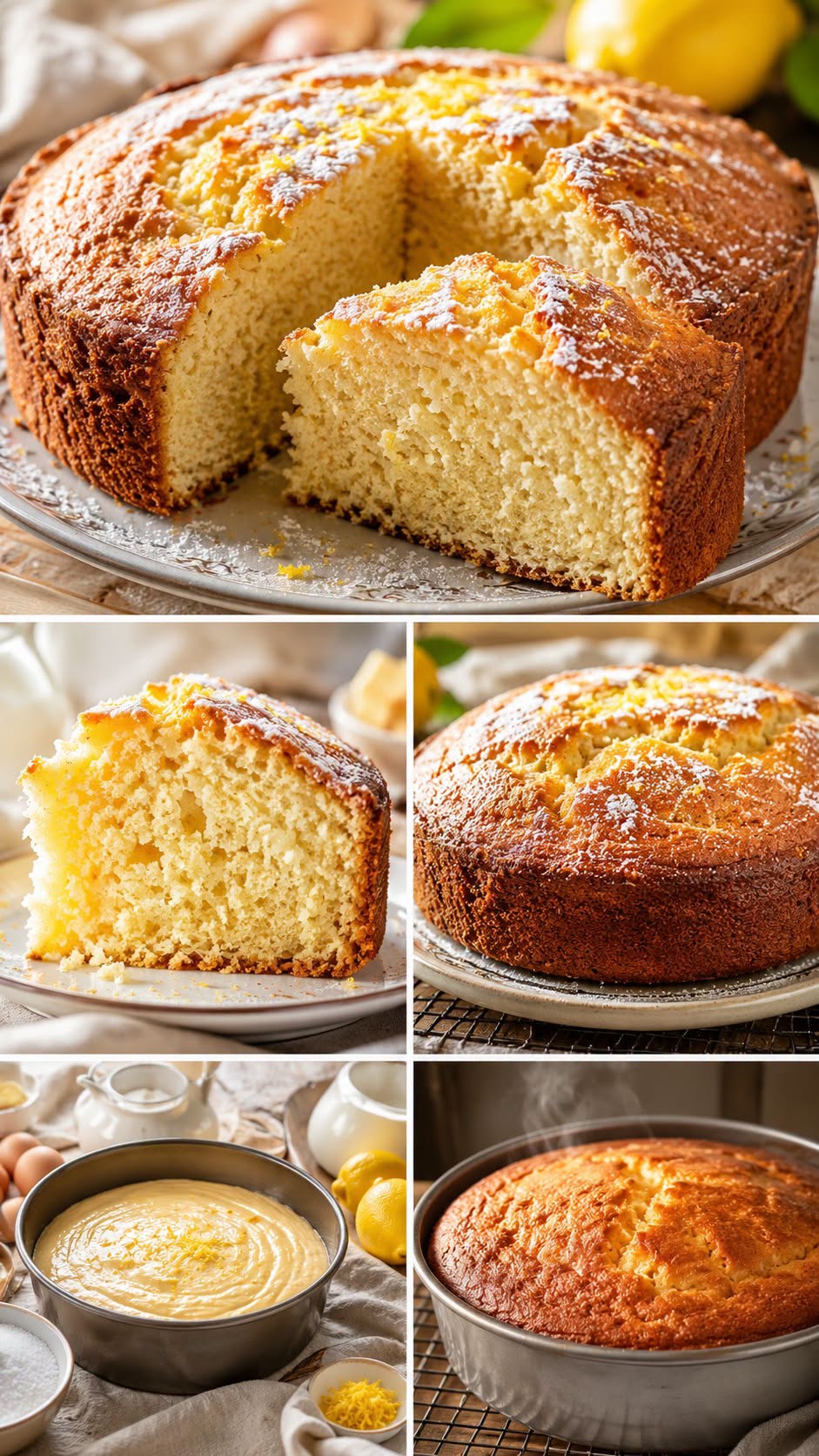 Gâteau éponge maison