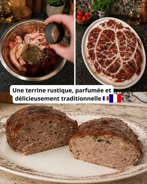 Terrine de Campagne Traditionnelle Façon Charcuterie Artisanale