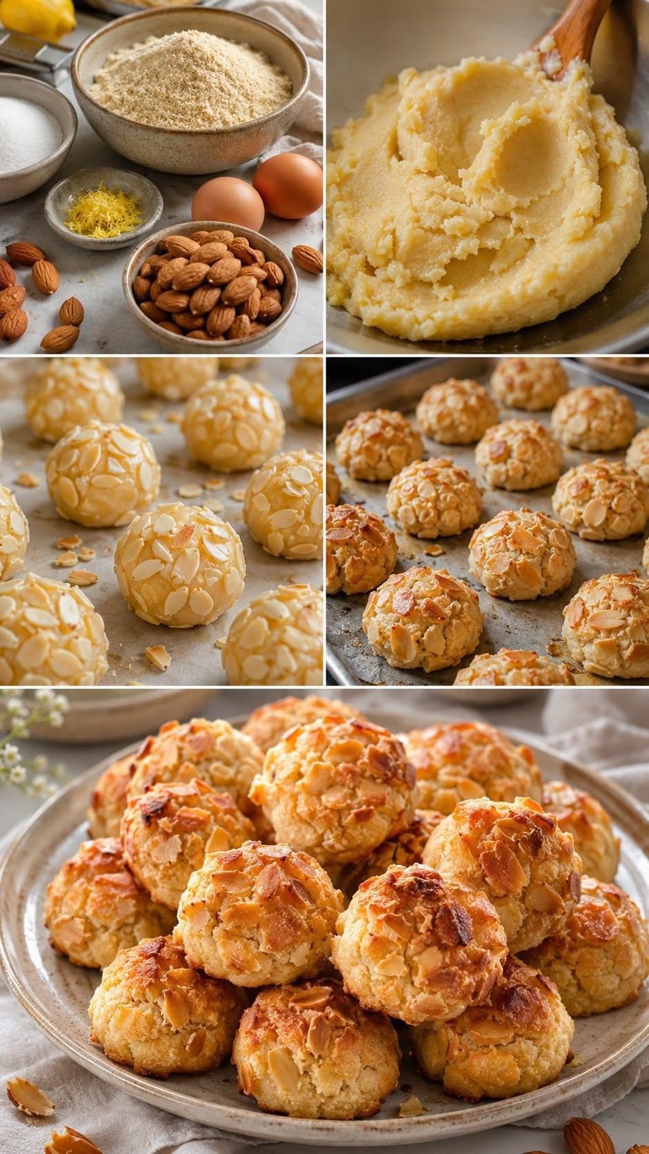 Panellets aux amandes