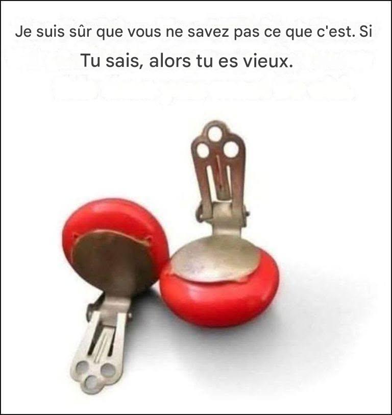 Un outil ancien que tout le monde ne reconnaît plus de nos jours.