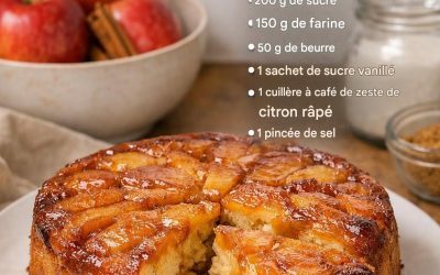 Tarte aux pommes – moelleuse, parfumée et super facile