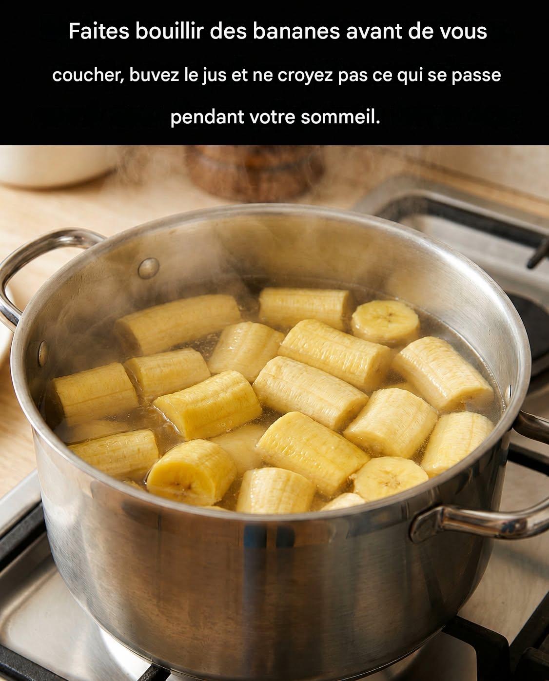 Faites bouillir une banane avant d’aller au lit et essayez cette boisson naturelle que beaucoup apprécient pour se détendre le soir.