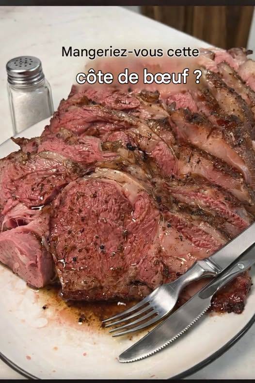 Côte de Bœuf en Croûte d’Ail et d’Herbes