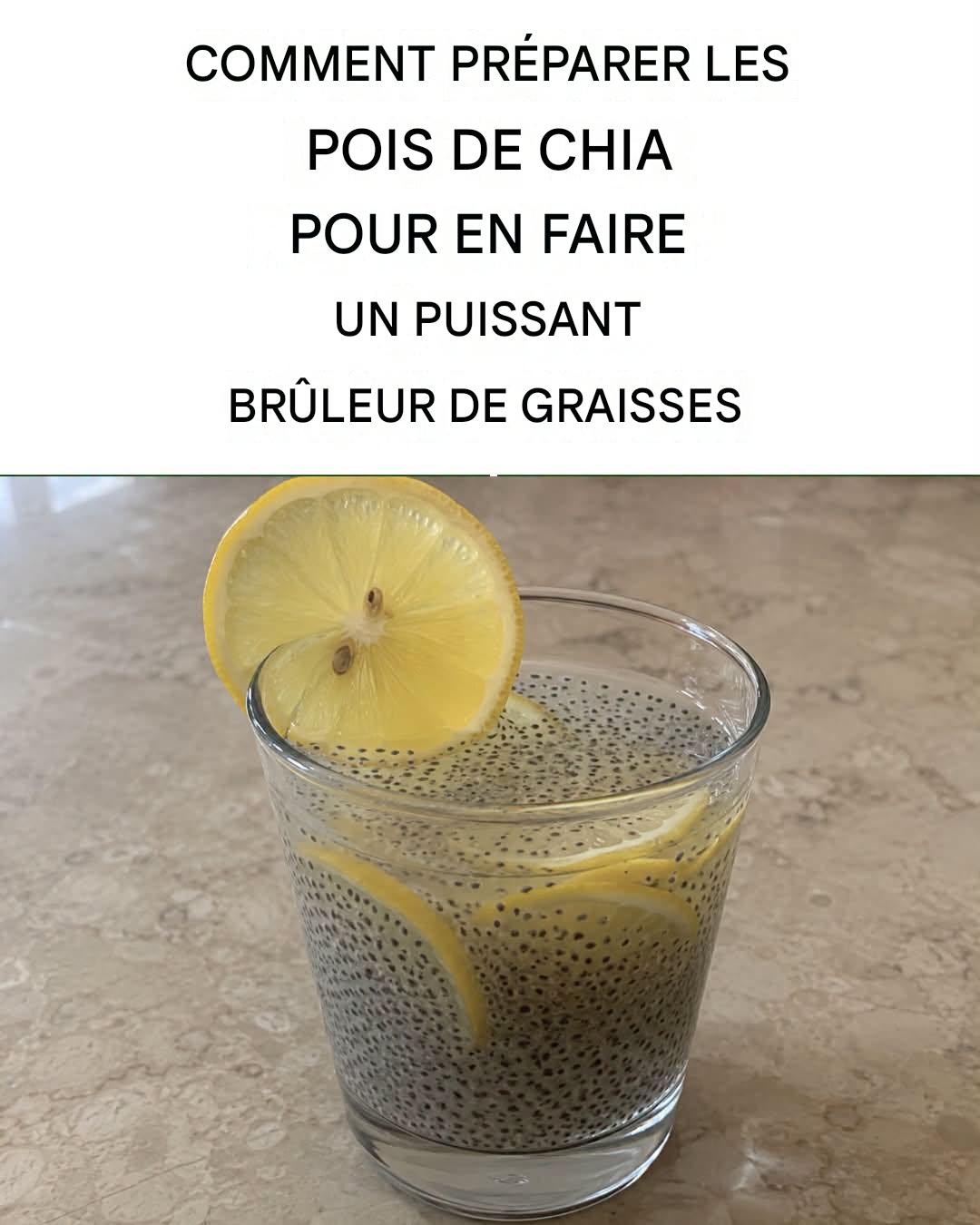 Comment préparer les graines de chia pour en faire un puissant brûleur de graisse