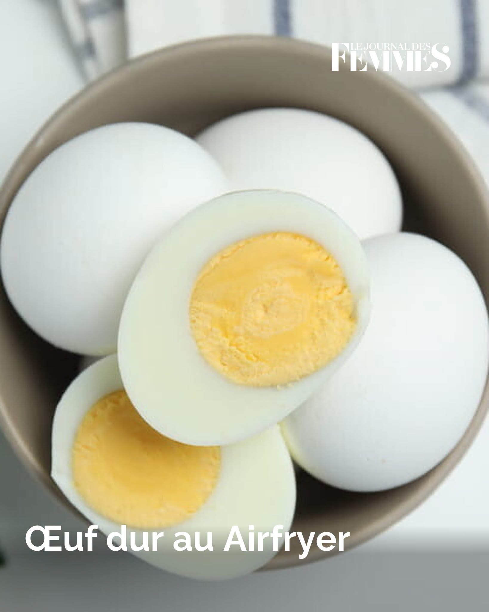 Œuf dur au Airfryer