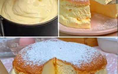 Gâteau classique à la vanille avec sauce au babeurre