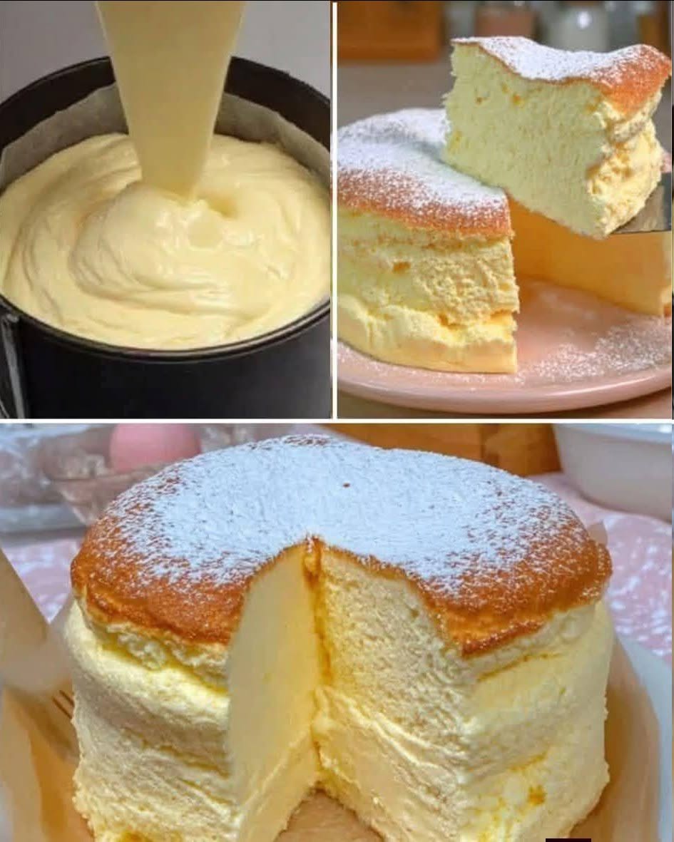 Gâteau classique à la vanille avec sauce au babeurre