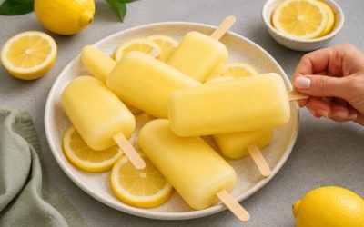 Crème glacée au citron sans sucre : rafraîchissante, simple et désaltérante