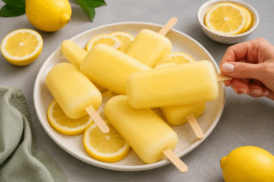 Crème glacée au citron sans sucre : rafraîchissante, simple et désaltérante