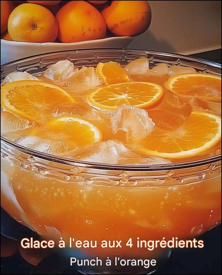 Punch à l’orange en quatre ingrédients : un punch crémeux à l’orange onctueux, idéal pour les fêtes et les journées chaudes.