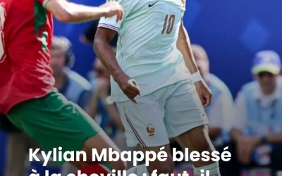 Kylian Mbappé blessé à la cheville : faut-il s’inquiéter de l’état de santé du joueur ?