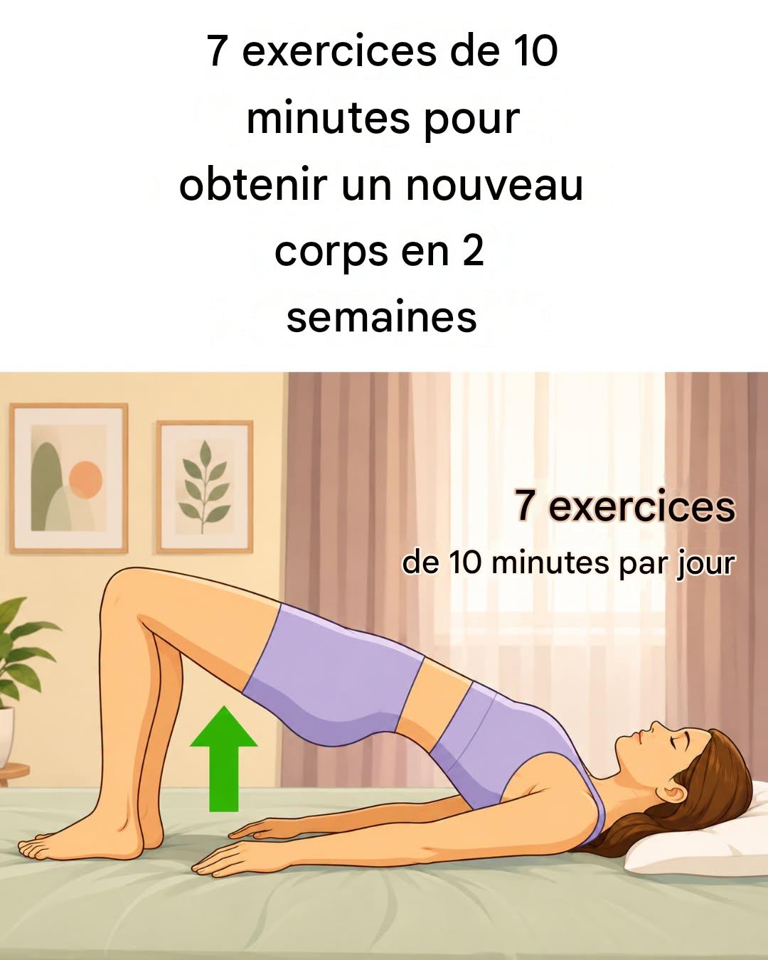 7 exercices pour les fessiers que vous pouvez faire sans sortir du lit