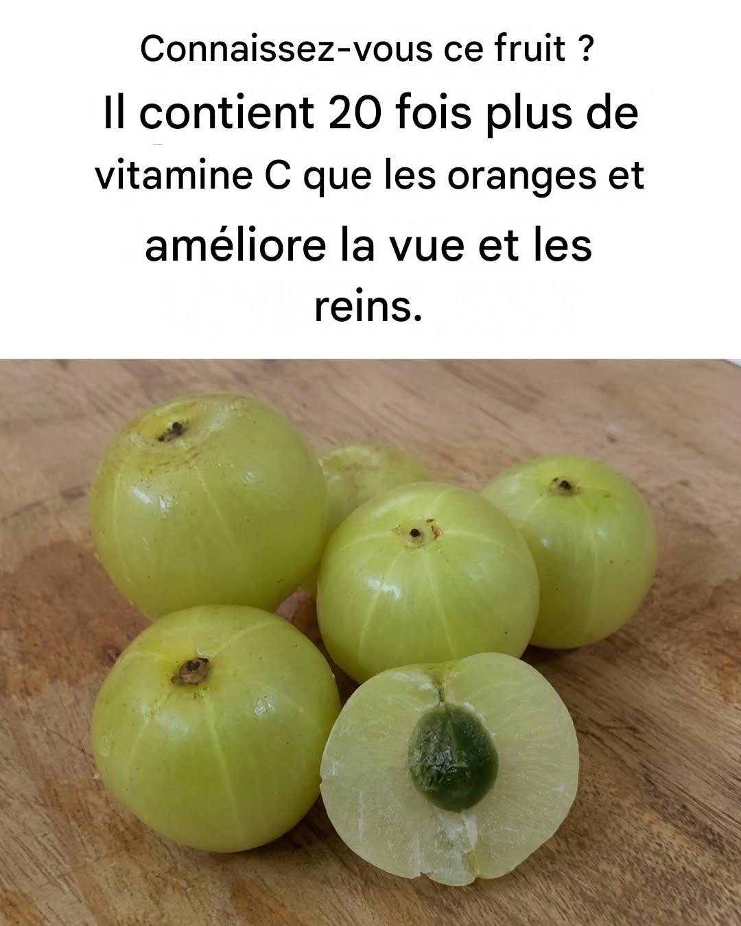 Le fruit le plus riche en antioxydants : il régénère le foie et contient 20 fois plus de vitamine C que le jus d’orange.