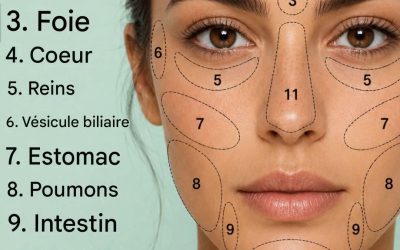 En exerçant une pression sur ces points du visage, on peut soulager des dizaines de douleurs.