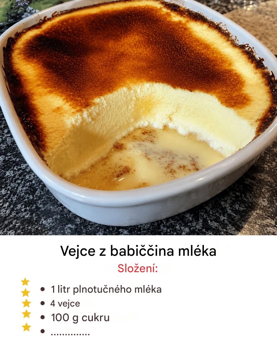 Il y a des desserts qui nous replongent directement en enfance… L’un d’eux est le flan aux œufs à base de lait de ma grand-mère 🤍 Une recette simple, sucrée et incroyablement savoureuse 😂