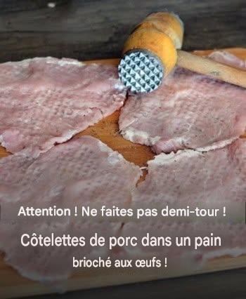 Ne trempez pas les côtelettes de porc dans l’œuf et la chapelure. Préparez-les ainsi. Le secret réside dans un seul ingrédient.
