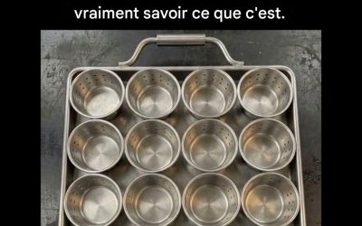 « J’ai trouvé une grille de four dans la cuisine d’une maison neuve. Des idées ? »