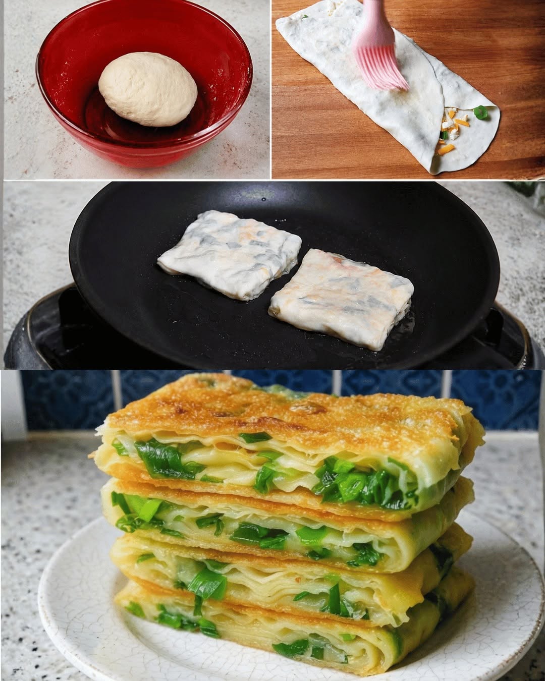 🤩 Je ne m’attendais pas à un résultat aussi incroyable ! Sans levure, sans four et pourtant… c’est l’une des meilleures recettes que j’aie jamais goûtées. Croustillant à l’extérieur, fondant à l’intérieur… un pur délice ! 😍💛