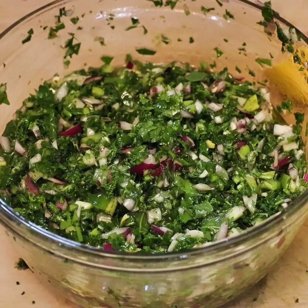 Recette de Chimichurri Maison (Sauce Argentine pour Viandes Grillées)
