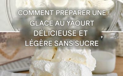 Recette de glace au yaourt sans sucre : savoureuse et légère