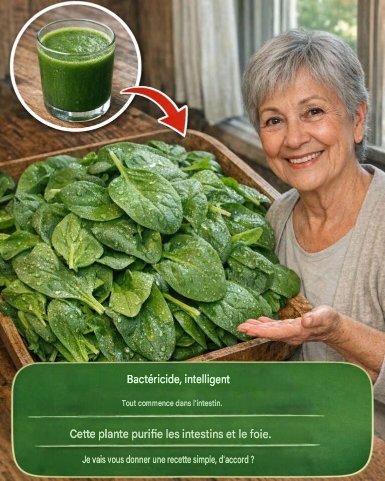 Bactéricide : La mort commence dans les intestins. Cette plante purifie le sang et le foie. Je vous donnerai la recette en échange de votre simple consentement.