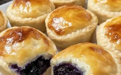 Bombes de biscuits aux myrtilles pour friteuse à air