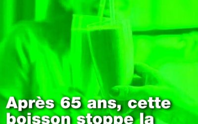 Après 65 ans, cette boisson stoppe la fonte musculaire selon une praticienne en nutrition