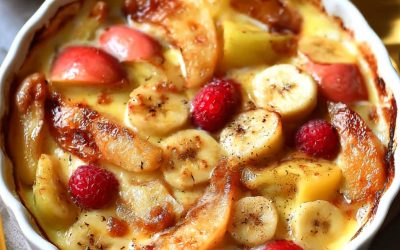 gratin de fruits