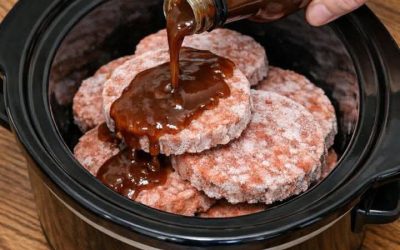 hamburgers de steak à la mijoteuse