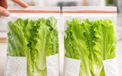 🥬La laitue reste enfin fraîche plus longtemps : l’astuce simple qui fonctionne vraiment😳✨