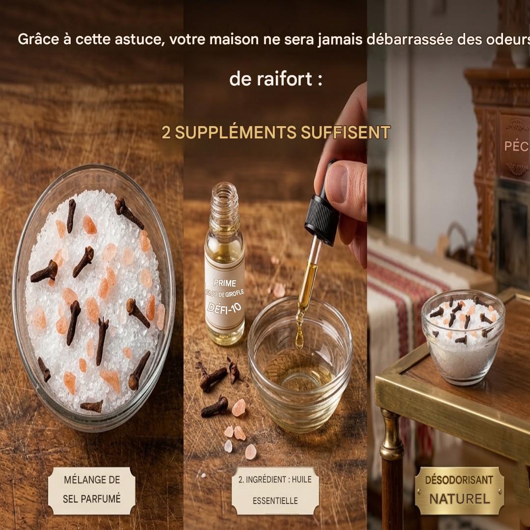 Grâce à cette astuce, votre maison ne sera jamais à court de parfums : 2 ingrédients suffisent