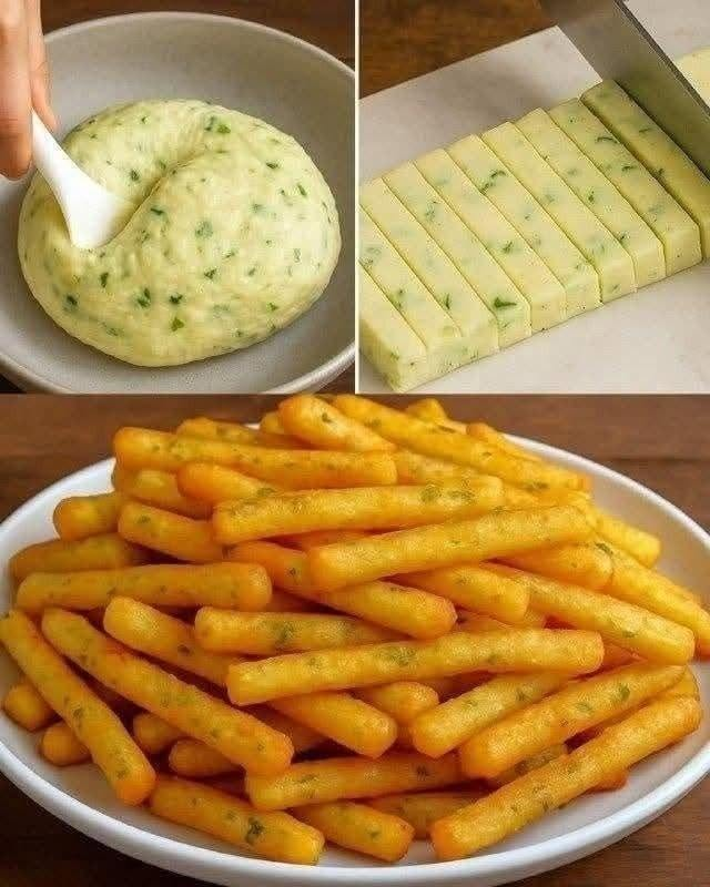 Des bâtonnets de pommes de terre croustillants et sains, sans friture !