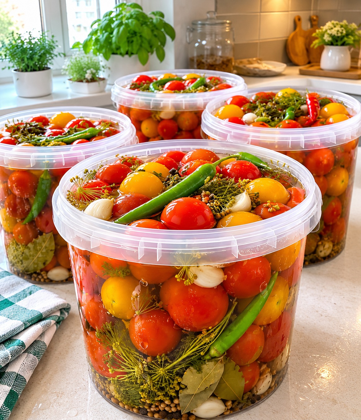 🍅😋 Tomates marinées au sucre selon une vieille recette ! En quelques minutes seulement