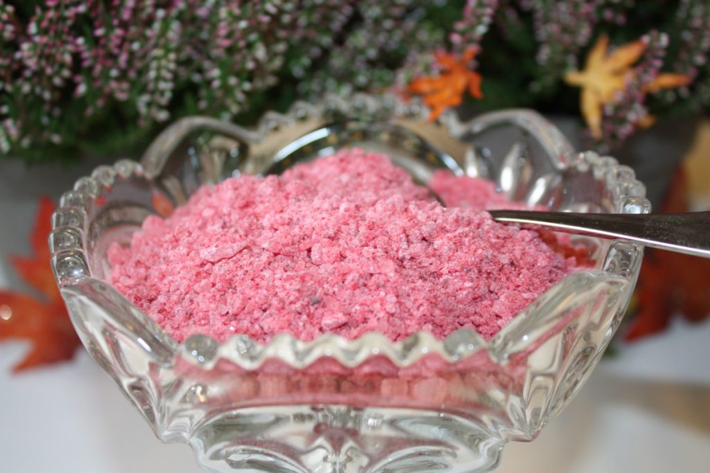 sel de canneberge