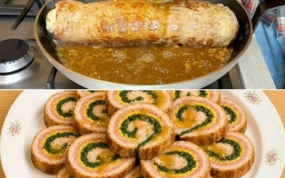 Poche de veau farcie (traditionnelle, juteuse et pittoresque)