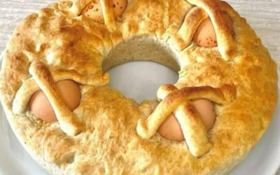 Casatiello napolitain authentique (riche, délicat et très parfumé)