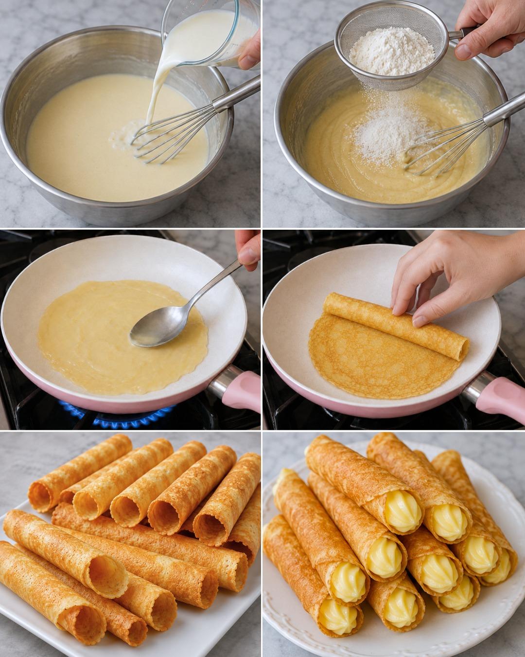 CANUTILLOS CROUSTILLOS SUCRÉS FACILES À PRÉPARER