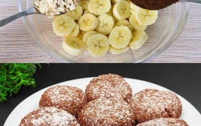 Mélangez des bananes avec des flocons d’avoine et du cacao ! Vous serez surpris !