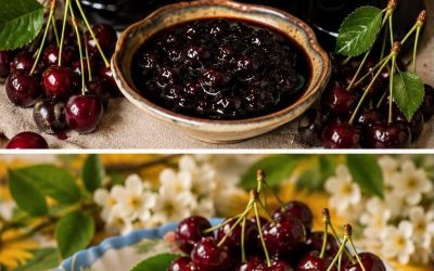 Confiture de cerises amères : une recette traditionnelle de grand-mère qui embaumera la maison d’un parfum d’été.