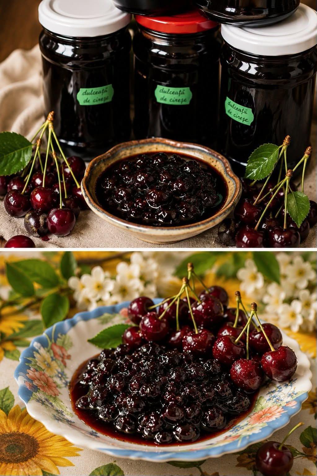 Confiture de cerises amères : une recette traditionnelle de grand-mère qui embaumera la maison d’un parfum d’été.