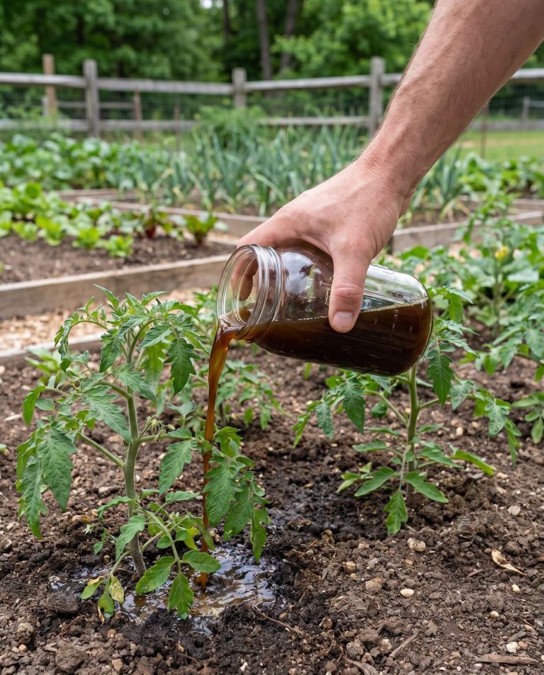 Une méthode traditionnelle pour fertiliser les tomates. Elles poussent rapidement et sont résistantes à la moisissure des feuilles.