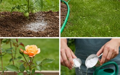 Le bicarbonate de soude est le meilleur ami du jardinier : voici 10 astuces ingénieuses pour l’utiliser dans votre jardin.
