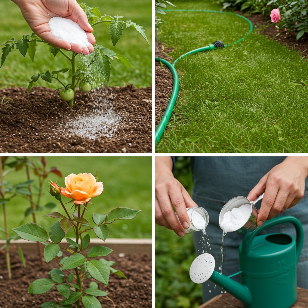 Le bicarbonate de soude est le meilleur ami du jardinier : voici 10 astuces ingénieuses pour l’utiliser dans votre jardin.