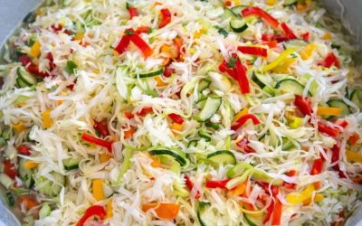 Čalamáda froide – la meilleure recette : Pas de conserves ni de cuisson – c’est le meilleur accompagnement que je connaisse !