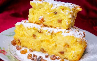 recette de pâtes au fromage cottage sucré et frit