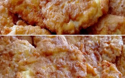 Escalopes panées à la moutarde et à l’ail : croustillantes, juteuses et délicieusement brutales !