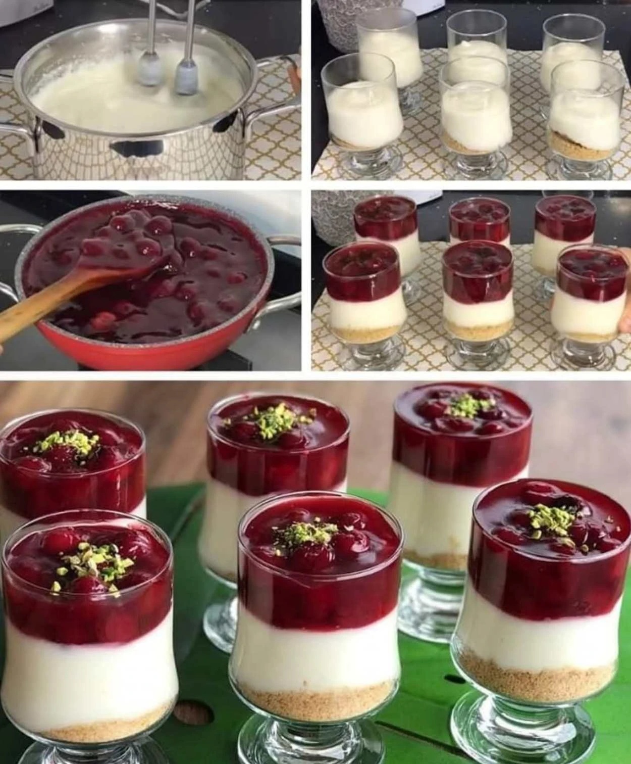 Panna cotta en verrine sans gélatine : mini-desserts estivaux faciles à préparer