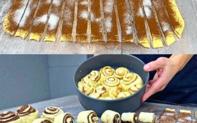 Brioches à la cannelle et au sucre prêtes en 10 minutes – Elles disparaîtront en un rien de temps !
